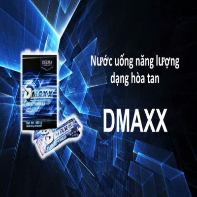 DMAXX thức uống bổ sung vitamin năng lượng có đường DAMODE 55 gói màu xanh mỗi gói 22gr