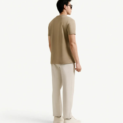 Áo thun nam ngắn tay S Cafe có thêu (Cofee Lover Series 4) Form Fitted - ROUTINE 10F24TSS085 | LASTORE MENSWEAR