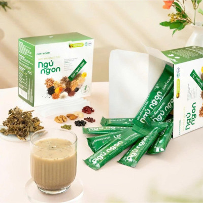 Bột Mầm Ngũ Cốc Ngủ Ngon Lovifood 450g (25 gói x 18g) - Giúp Ngủ Ngon Hơn, Tốt Cho Sức Khỏe