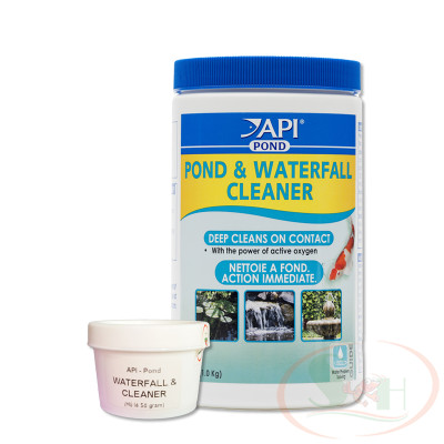 Bột tẩy rửa API Pond & Waterfall Cleaner xử lý cặn bẩn thác nước đài phun ao hồ bể cá tép thủy sinh