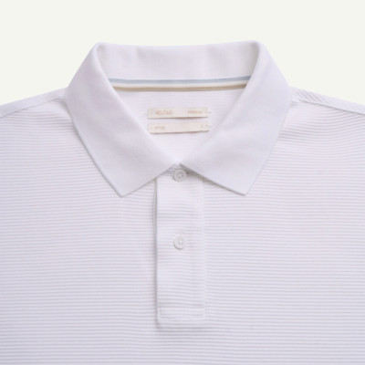 Áo polo tay ngắn nam vải gân phối tape. Fitted - RT 10S25POL003P | ROUTINE CÀ MAU