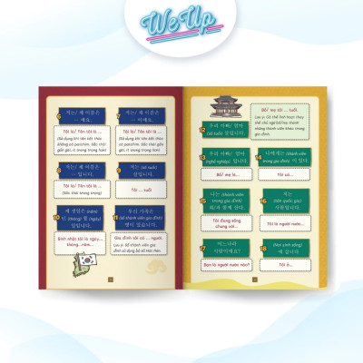 Combo 3 sách: Sổ tay xóa mù Tiếng Hàn, Sổ tay ngữ pháp và bài tập và Sổ tay 500 câu giao tiếp mỗi ngày 