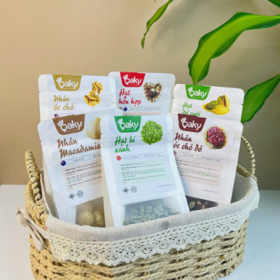 Hạt Hạnh Nhân Rang Oaky Nhập Khẩu Mỹ - Túi 150g