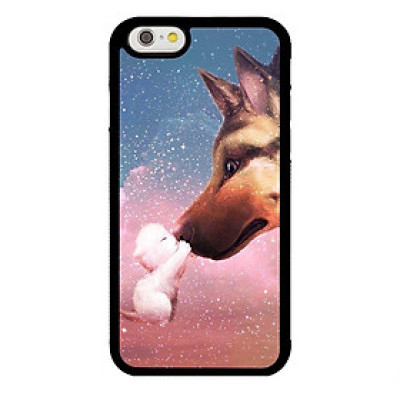 Ốp lưng dành cho Iphone 6s Cún Trắng Mè Nheo - Hàng Chính Hãng