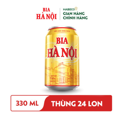 Bia Hà Nội phiên bản Tết - Thùng 24 lon 330ml