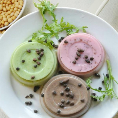 Combo 03 gói - Bột tàu hủ singapore thiên ý (tàu phớ) - Đậu nành thơm mát - Soya pudding mixed