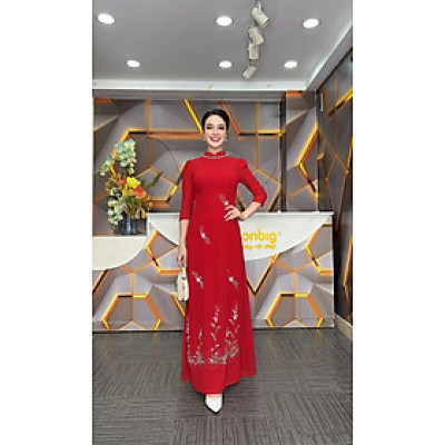 Đầm giả áo dài - Y1849 - Thương hiệu Zonbig