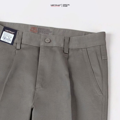 Quần Kaki Nam VIỆT PHÁP Form Classic Có Ly Chất liệu Cao Cấp Chống Nhăn, Độ Bền Cao 9325