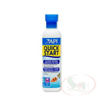 Khởi tạo bể API Quick Start hỗn hợp vi sinh xử lý start up nước bể cá tép thủy sinh