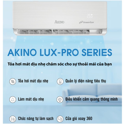 MÁY LẠNH AKINO 1.5HP INVERTER TH-T1C12INVFA - R32 - Thái Lan - Hàng Chính Hãng - Giao Hàng Toàn Quốc
