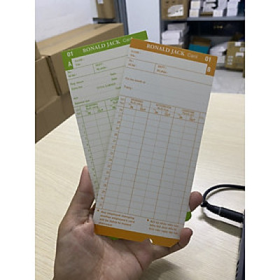 COMBO 3 XẤP THẺ GIẤY CHẤM CÔNG- HÀNG NHẬP KHẨU