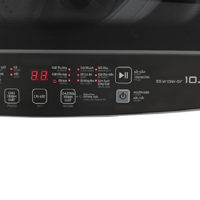 Máy giặt Sharp 10 kg ( không inverter) ES-W10NV-GY - HÀNG CHÍNH HÃNG - CHỈ GIAO HCM