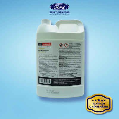 Nước Làm Mát Ô Tô Chính Hãng Ford Motorcraft 4L – Màu Vàng | Bảo Vệ Động Cơ, Tiêu Chuẩn Ford WSS-M97844-D