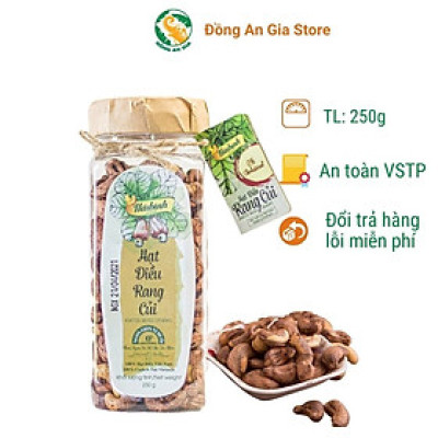 Hũ hạt điều rang củi Hải Bình 250g