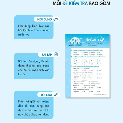 Chinh Phục Đề Thi Vào Lớp 6 Trường THCS Chất Lượng Cao Môn Tiếng Anh