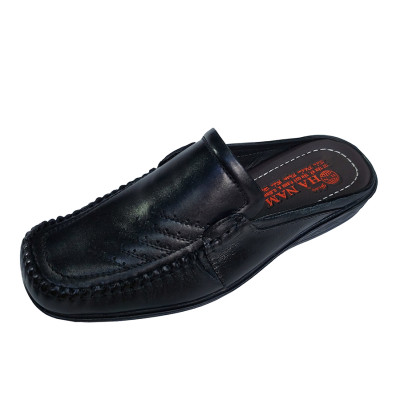 Dép Bít Mũi Nam Da Bò Thật TiTi ĐÔ Cao Cấp GSB2049