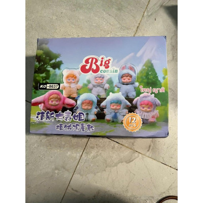 Hộp 12 túi mù FullBox Powerpuff Girls mini quà tặng cho các bé mô hình mini