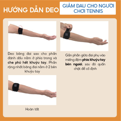 Đai quấn khuỷu tay loại vừa Phiten metax elbow band middle AP246003/AP246004/AP246005