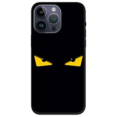 Ốp lưng dành cho Iphone 14 - Iphone 14 Plus - Iphone 14 Pro - Iphone 14 Pro Max - Mắt Vàng Nền Đen Giữa