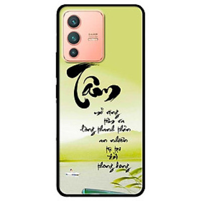 Ốp lưng dành cho Vivo V23 5G / S12 - Vivo Y15s / Y15A mẫu Tâm Xanh