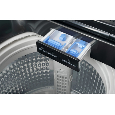Máy giặt cửa trên Aqua 12KG AQW-FR120HT.BK - Bảo hành 2 năm - Hỗ trợ lắp đặt - Hàng chính hãng
