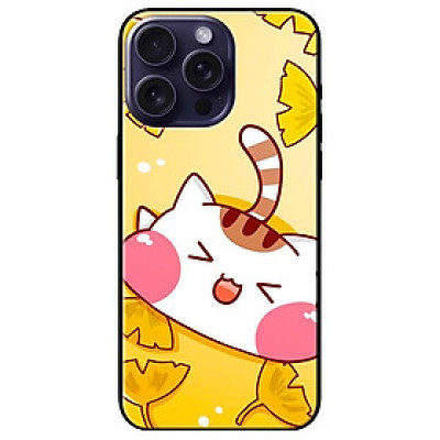 Ốp lưng dành cho Iphone 15 - Iphone 15 Plus - Iphone 15 Pro - Iphone 15 Pro Max - Mèo May Mắn 3 - Hàng Chính Hãng