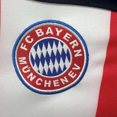 Áo Bóng Đá Retro Bayern Munich 2000 - Sân Khách bản cao cấp vải Cotton Polyester