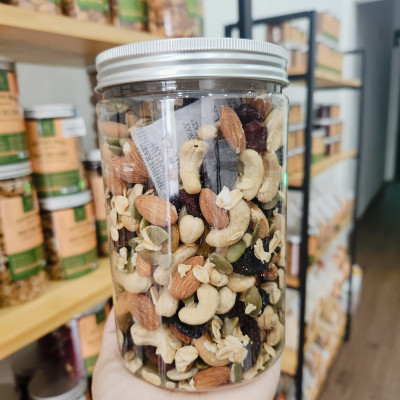 Ngũ Cốc Granola Nướng Vị Mật Ong Hạt Nhập Khẩu - thương Hiệu Holinut/500gram