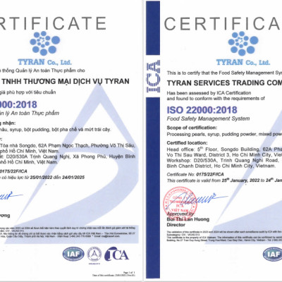 Bột trà sữa Thái xanh 3in1 Déli - Hộp 320gr (8 gói), pha chế trà sữa tiện lợi, nhanh chóng