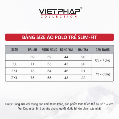 Áo Polo Nam VIỆT PHÁP Form Basic Chất liệu Cotton co giãn thấm hút mồ hồi tốt 67701