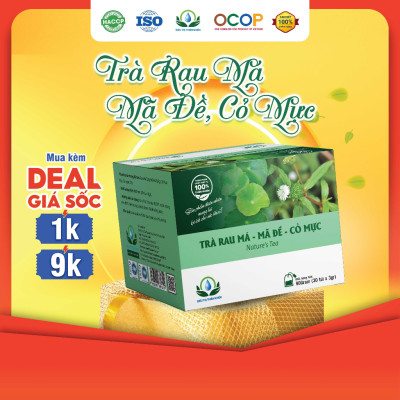 Trà Rau Má Mã Đề Cỏ Mực Hộp 30 Túi Lọc Của Siêu Thị Thiên Nhiên