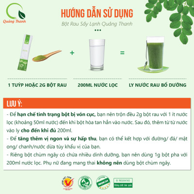 Bột Tía Tô Sấy Lạnh Nguyên Chất Quảng Thanh Hộp 30g  - Giảm mụn, mờ thâm nám, giảm gút, giảm cảm cúm, làm đẹp