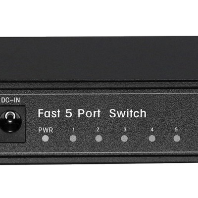 Bộ chuyển mạch 5-port unmanaged Fast Ethernet switch with external power adaptor - Xmethod Network - Hàng chính hãng 