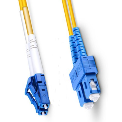 Dây nhảy quang LC to SC UPC Duplex 15m sample - Xmethod Network - Hàng chính hãng