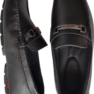 Giày Mọi Đế Âm Nam BIGGBEN Da Bò Thật Cao Cấp GM121