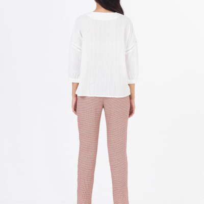 De Leah - Quần Basic Xẻ Gấu