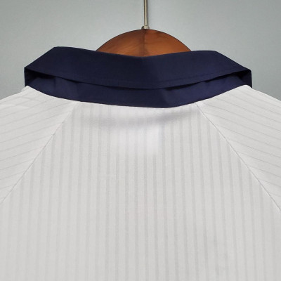 Áo Bóng Đá Retro Tuyển Anh 1998 - Sân Nhà bản cao cấp vải Cotton Polyester