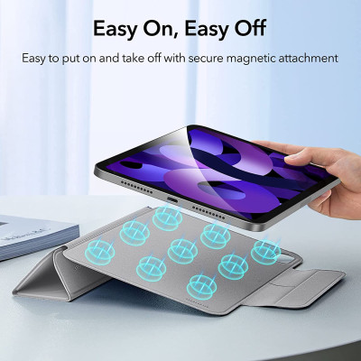 Bao da dành cho iPad Air 5 2022 10.9 Inch ESR Rebound Magnetic Case - Hàng Chính Hãng