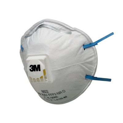 3M Face Mask màu trắng hộp 8822(10 cái)