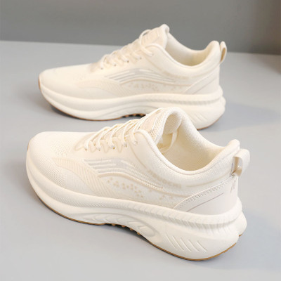 Giày thể thao nữ, giày chạy bộ đế êm nhẹ, thoáng khí đế cao su đúc, chống trơn trượt hạn chế mòn  – GNU2066