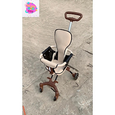 Xe Đẩy gấp gọn Màu vàng , Nâu, Xe đẩy Siêu Thị Cho bé Đảo 2 chiều tiện lợi nhiều màu sắc siêu dễ thương . TVTV