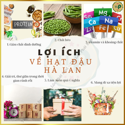 ĐẬU HÀ LAN RANG TỎI ỚT TÂN LỘC PHÁT HŨ 500G [ MẪU MỚI ]