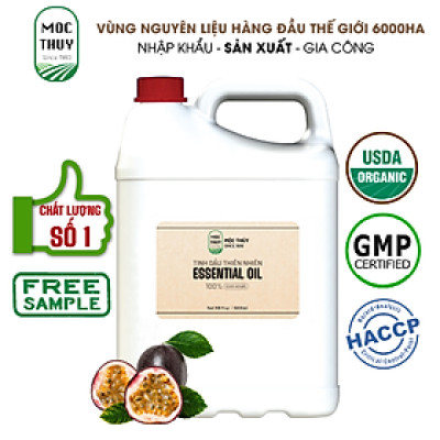 Tinh Dầu Chanh Dây Nguyên Chất Hữu Cơ MỘC THỦY 100ML - Passion Fruit Fragrance oils - Khử Mùi Xông Thơm Phòng, Thư Giãn - Đạt chuẩn chất lượng kiểm định