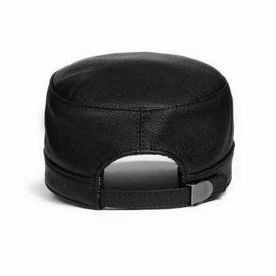 Nón lưỡi trai nam da cừu cao cấp BHY1923 Mũ nam lưỡi ngắn, thoáng khí, thoải mái