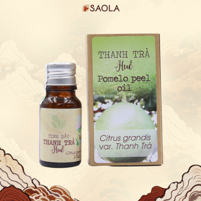 Tinh dầu Bưởi Thanh Trà Huế 30ml (Pomelo Peel oil) - giúp giữ ấm, tránh gió và xua đuổi côn trùng, lọc không khí - Hành Chính Hãng
