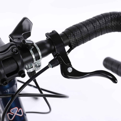 Xe đạp thể thao tay cong CALLI R2.0 Khung nhôm đi dây âm sườn, Phanh đĩa cơ, 21 tốc độ