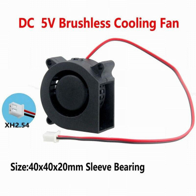 【 Ready stock 】1pcs Gdstime 4020 40mm x 20mm Small Fan Dual Ball Bearing 3D Printer 40mm DC Cooling Blower Fan 5V