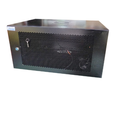Tủ Rack 6U Treo Tường D500 Famrack Cửa lưới, Sơn Tĩnh Điện Hàng Chính Hãng