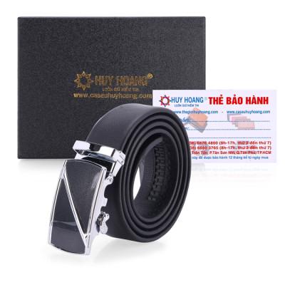HJ4134-35-36 - Dây nịt nam Huy Hoàng Vip 4P màu da, đen, nâu