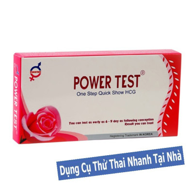 combo Que thử thai Powertest +bút thử thai Powertest 